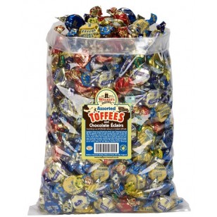 WALKERS NONSUCH Assorted Toffees and Chocolate Eclairs Bulk Bags 2.5 kg WALKERS NONSUCH Assorted Toffees and Chocolate Eclairs Bulk Bags 2.5 kg